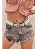 Graue Jeansshorts RR2096 – Online-Shop – Boutique